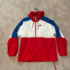 Nike multicolor windbreaker